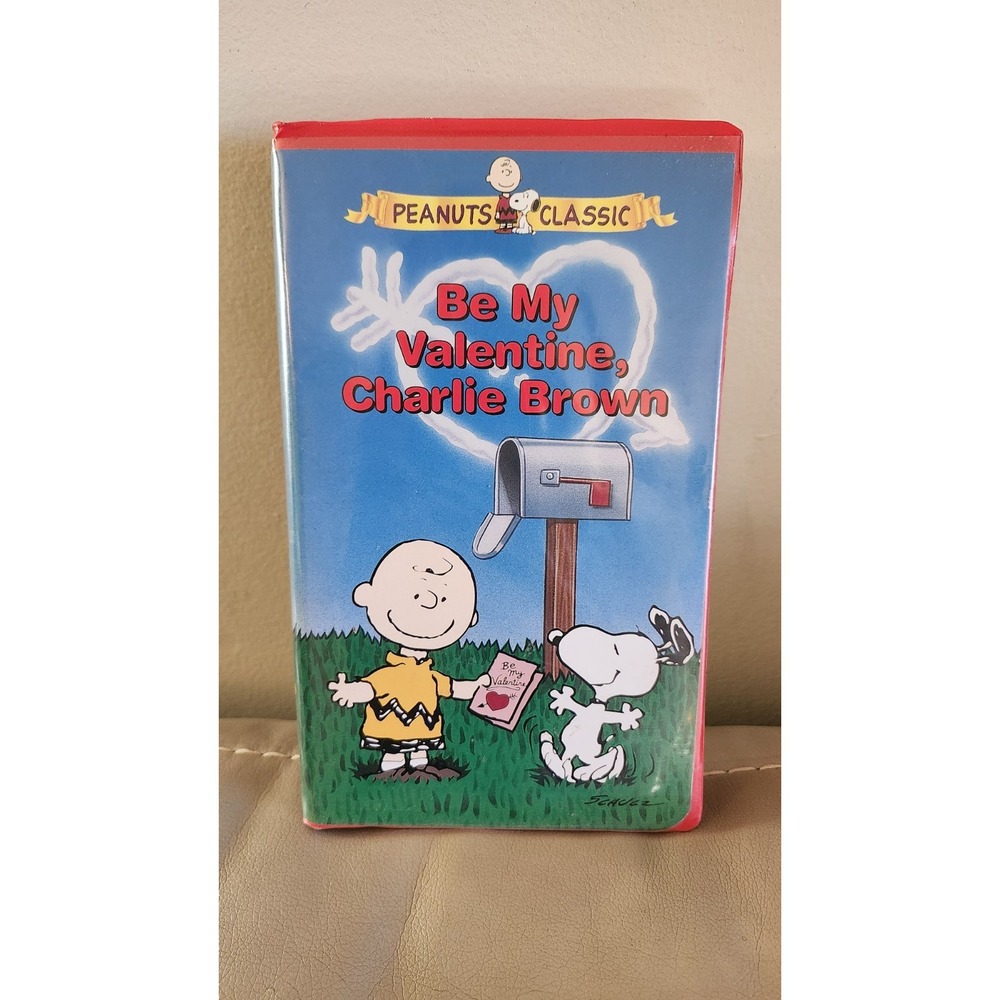 Peanuts Classic Be My Valentine, Charlie Brown (VHS, 1994, Clamshell)